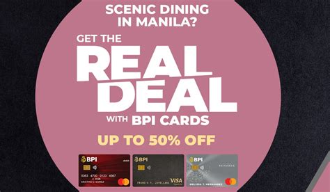 bpi card dining promo|Okada Manila Promo .